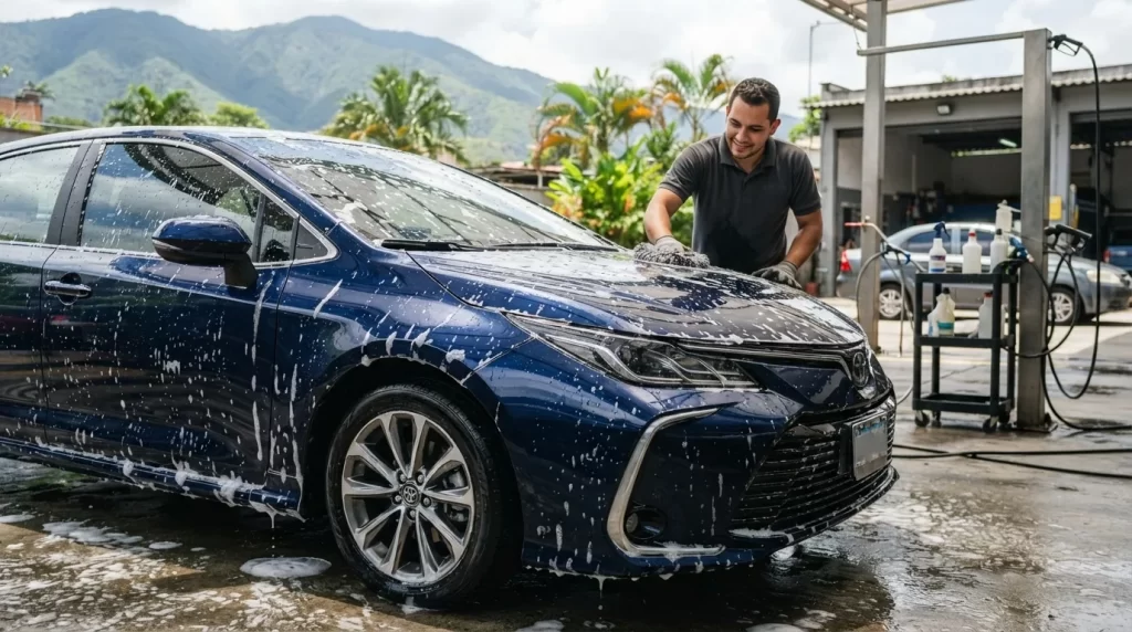 Lavado y detailing del carro 2026: tipos de servicio y cada cuánto hacerlos