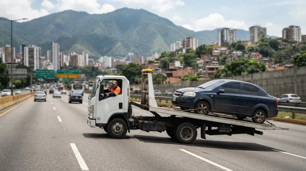 Grúas y asistencia en carretera 2026: qué hacer si te varas en Venezuela