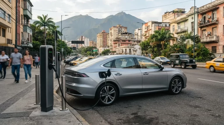 Dónde cargar un carro eléctrico en Venezuela 2026