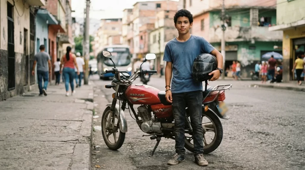 Licencia de moto para mayores de 16 años (segundo grado) en el INTT
